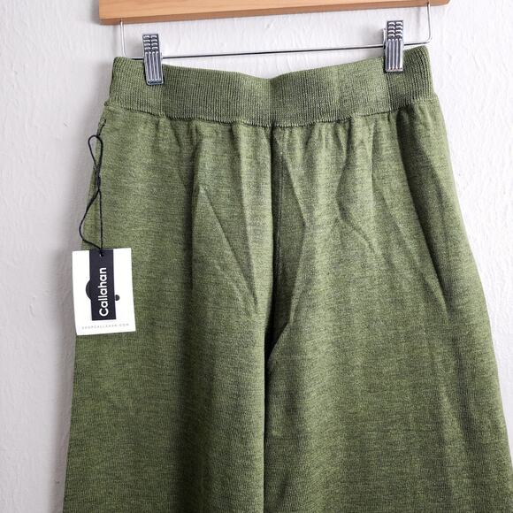 NEW Callahan Knitwear Revolve Two Piece Set Top and Bottom Knit Set Sage Green - Picture 13 of 16